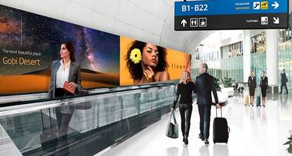 LG Electronics ofrece experiencias visuales excepcionales para los pasajeros