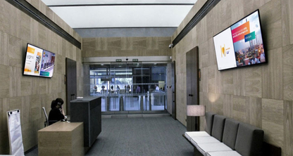 Comunicación interna: transformando pasillos en canales de información con pantallas LED de LG