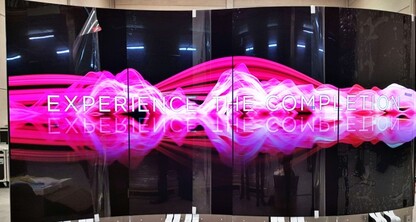 Las pantallas Stretched ofrecen una forma innovadora de presentación