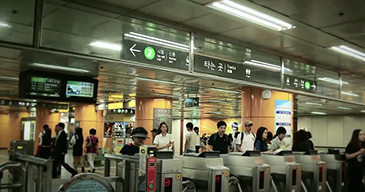 Descubra la señalización digital LG en el Metro de Seúl