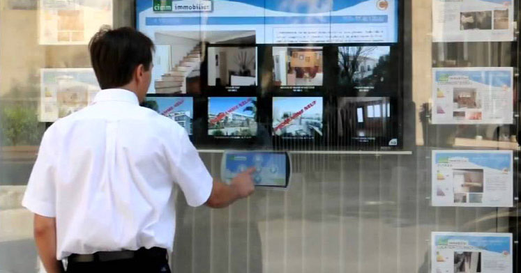 Digital Signage para Bienes Raíces