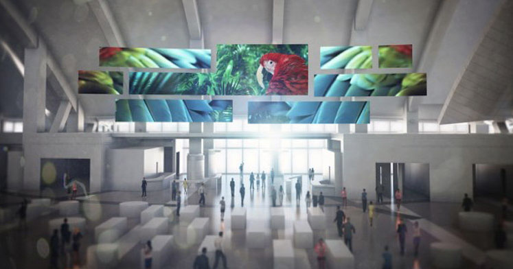 el aeropuerto bradley genera el mayor entorno multimedia e interactivo para espacios publicos 02