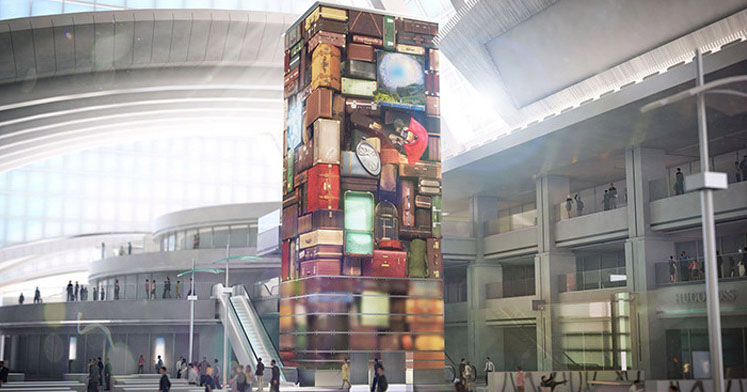 El Aeropuerto Bradley genera el mayor entorno multimedia e interactivo para espacios públicos
