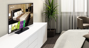 LG ofrece soluciones que se satisfacen las necesidades de los hoteles