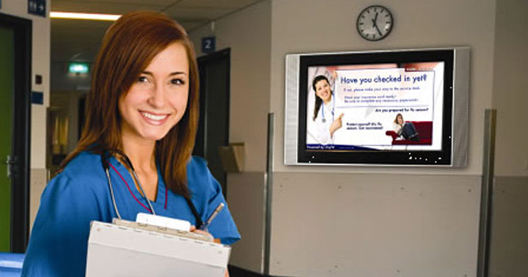 Los digital signages pueden elevar el ánimo de los empleados hospitalarios 
