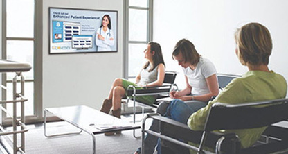 Cartelería digital en salas de espera