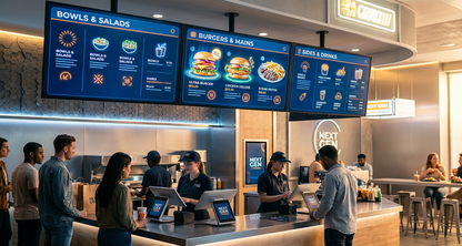 Del menú estático al menú board digital: una operación más ágil en el punto de venta