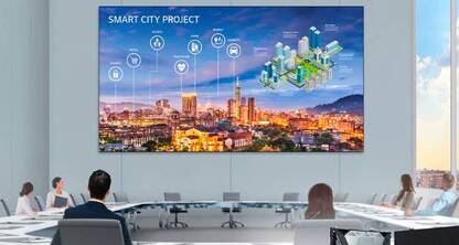 La serie LSAA es la innovadora LED signage que aplica la tecnología de transmisión inalámbrica