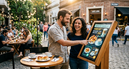 Menú Board Digital: Cómo programar promociones dinámicas según el horario y el stock