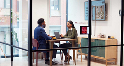 Señalización digital corporativa para comunicaciones empresariales