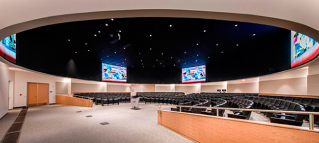 Videowall para monitoreo en salas de control