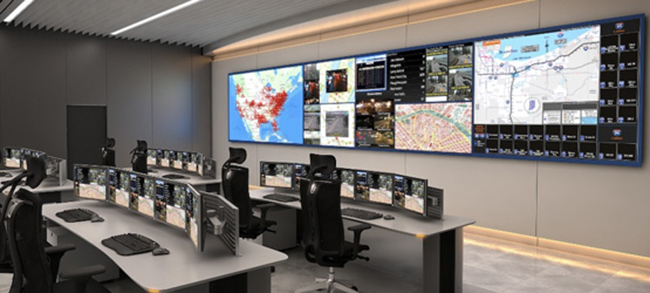 Videowall para monitoreo en salas de control