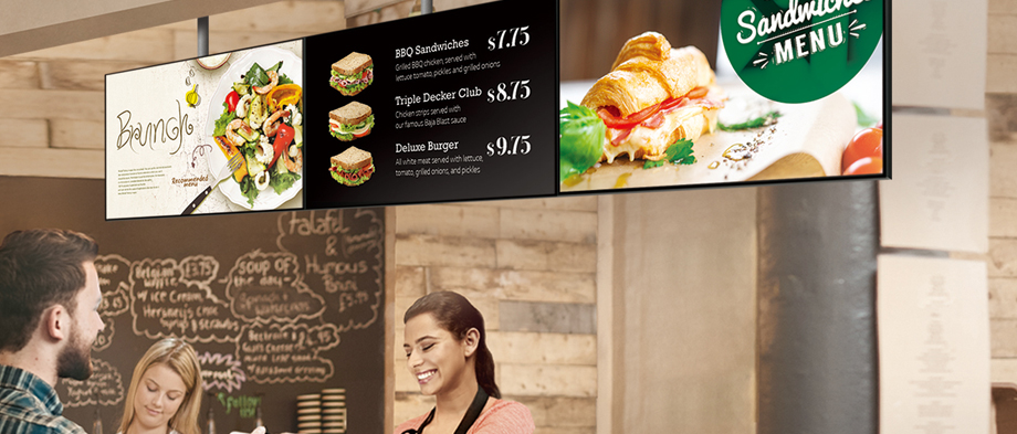 Menu Board en Burger King